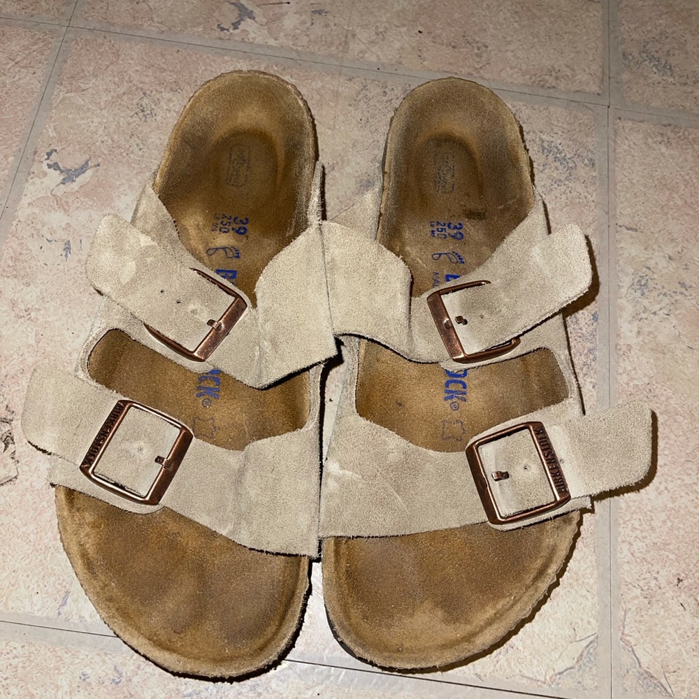 💥Birkenstock double strap women/unisex sandals size 39 good condition💥